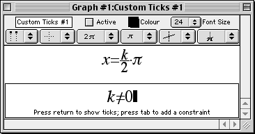 Custom ticks in multiples of pi/2