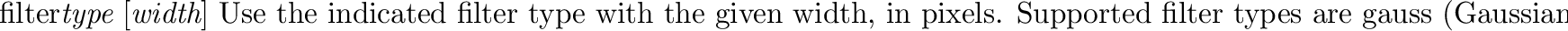 \begin{defkey}{maxdepth}{{\em level}}
Do not spawn rays deeper than those at the given {\em level}.
\end{defkey}