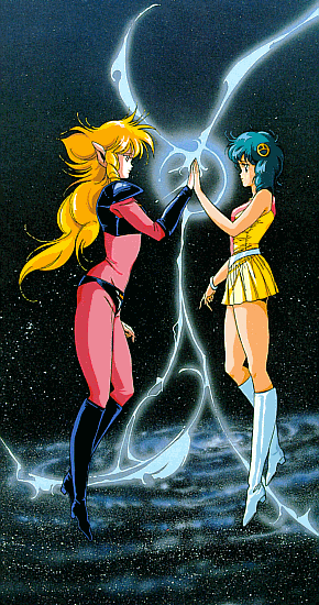 Iczer-One and Nagisa