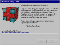 Microsoft RegClean