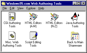 Windows95.com Web Authoring Tools