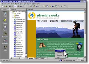 Adventure Works screen