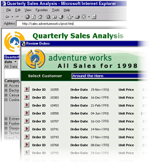 Analyze Your Enterprise Data Screen