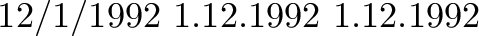 \begin{labeling}[. Argument:]{8}
\item[1] Name
\item[2] Vorname
\item[3] Adresse...
...freien Verf\uml {u}gung
\item[7] Kommentar
\item[8] K\uml {u}rzel
\end{labeling}