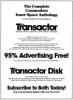 [960W1308 aDVERTISEMENT FOR tHE tRANSACTOR AND tHE tRANSACTOR dISK]