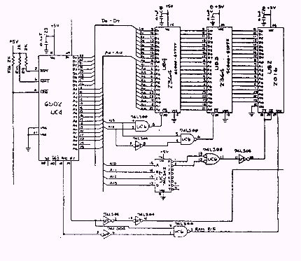 [mICROPROCESSOR cONTROL SCHEMATIC]