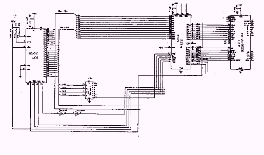 [mICROPROCESSOR CONTROL LOGIC SCHEMATIC]