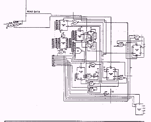 [mICROPROCESSOR CONTROL LOGIC SCHEMATIC]