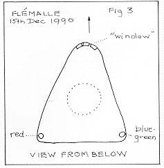 sketch of triangular UFO