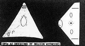 sketch of triangular UFO