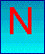 N =	