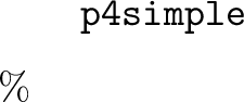 \begin{menu}
* Overview of the Library::
* Return Codes from p4 Functions::
\end{menu}